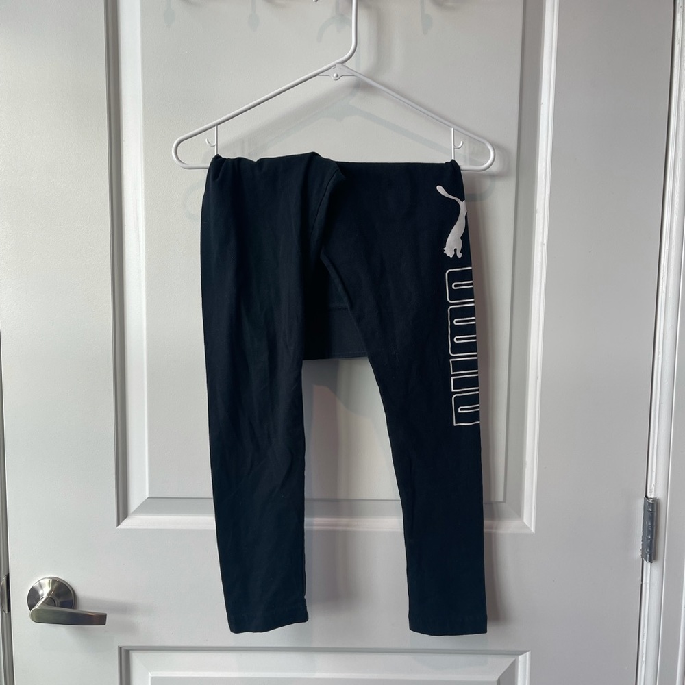black puma leggings